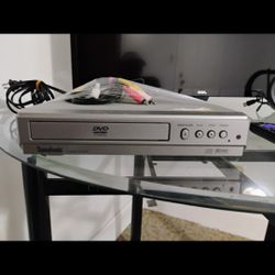 DVD player with remote control 