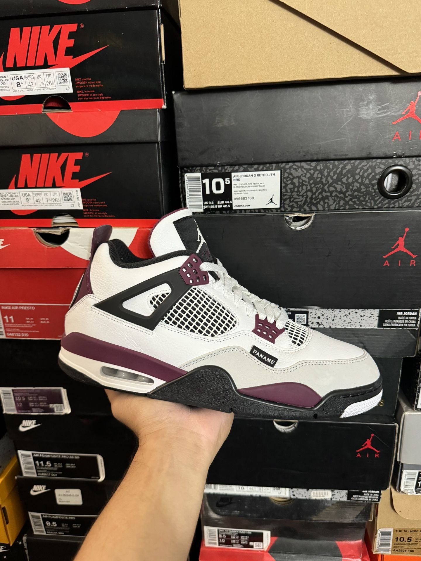 Jordan PSG 4s size 11 VNDS