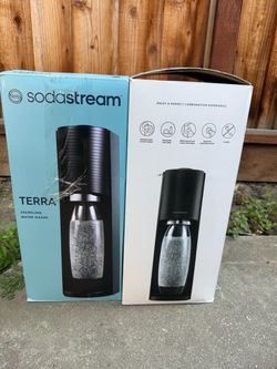 SodaStream TERRA Sparkling Water Maker – Black