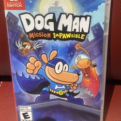 DOG MAN 4 The NINTENDO SWITCH $20 