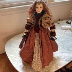 Porcelain Doll Mid Century
