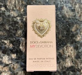 NEW DOLCE AND GABBANA MY DEVOTION EAU DE PARFUM INTENSE MINI $15!
