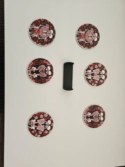Skeleton coasters