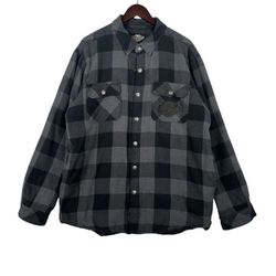 Harley Davidson MENS Button Down Jacket SZ XL TALL
