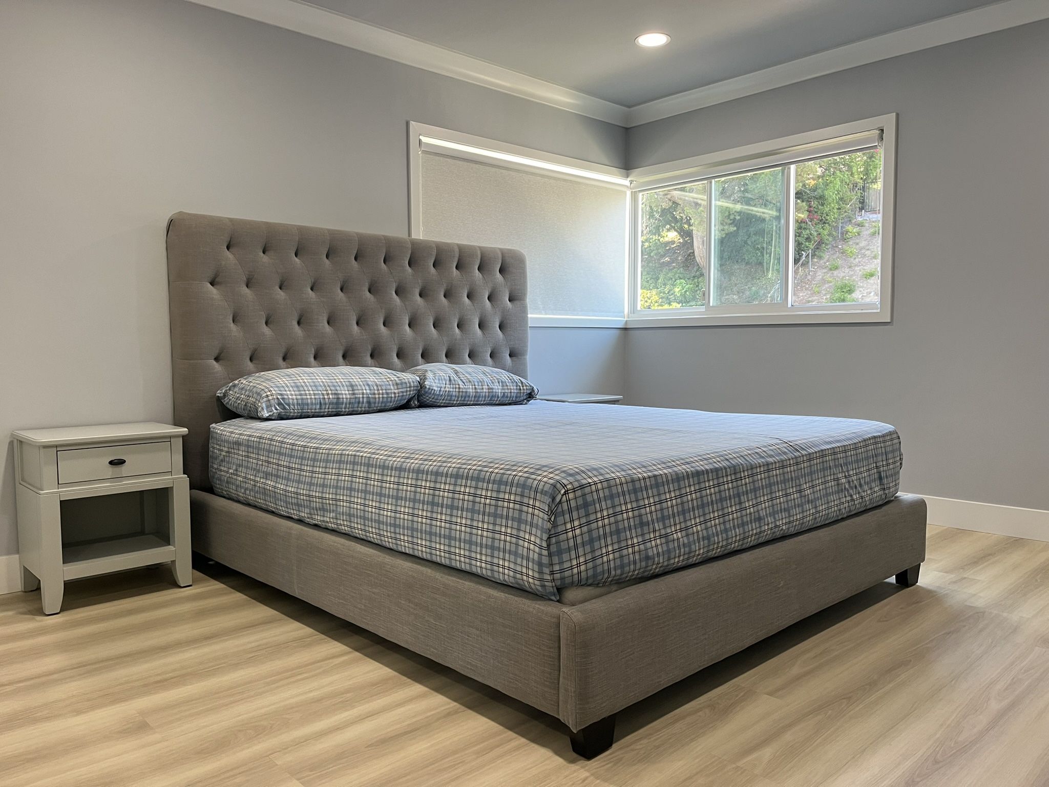 King Size Bed Frame With Mattress