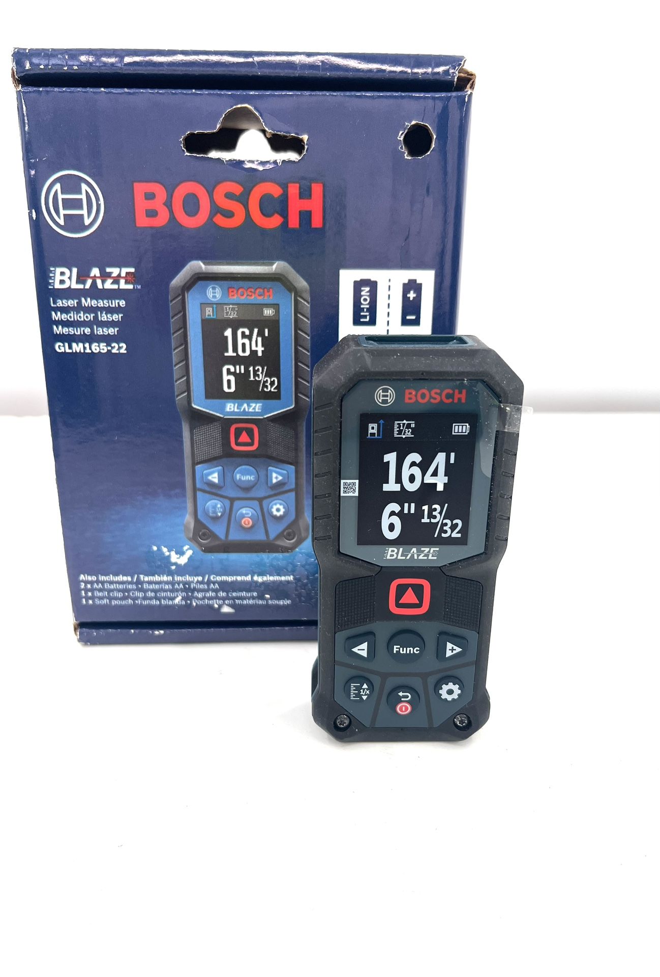 Bosch Blaze Digital Laser Distance Measure GLM165-27C