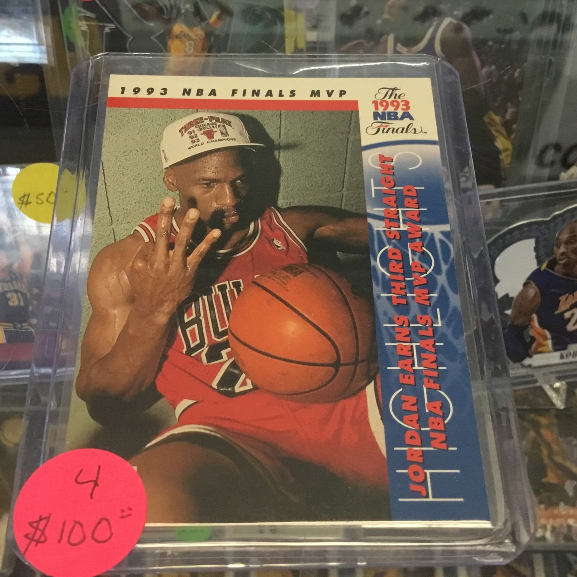 Nba Championship 1993 Nba Finals Mvp 1993 Michael Jordan NBA