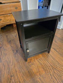 Black End Table 