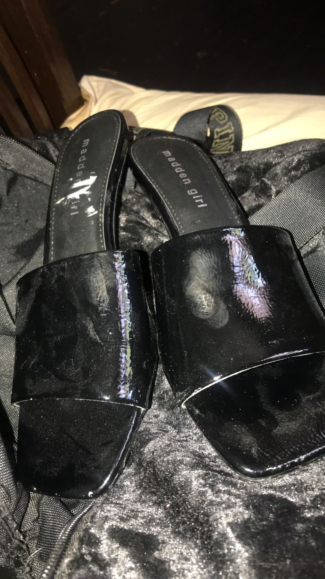 Black Little Heel