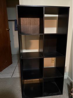 Black Wooden Shelf