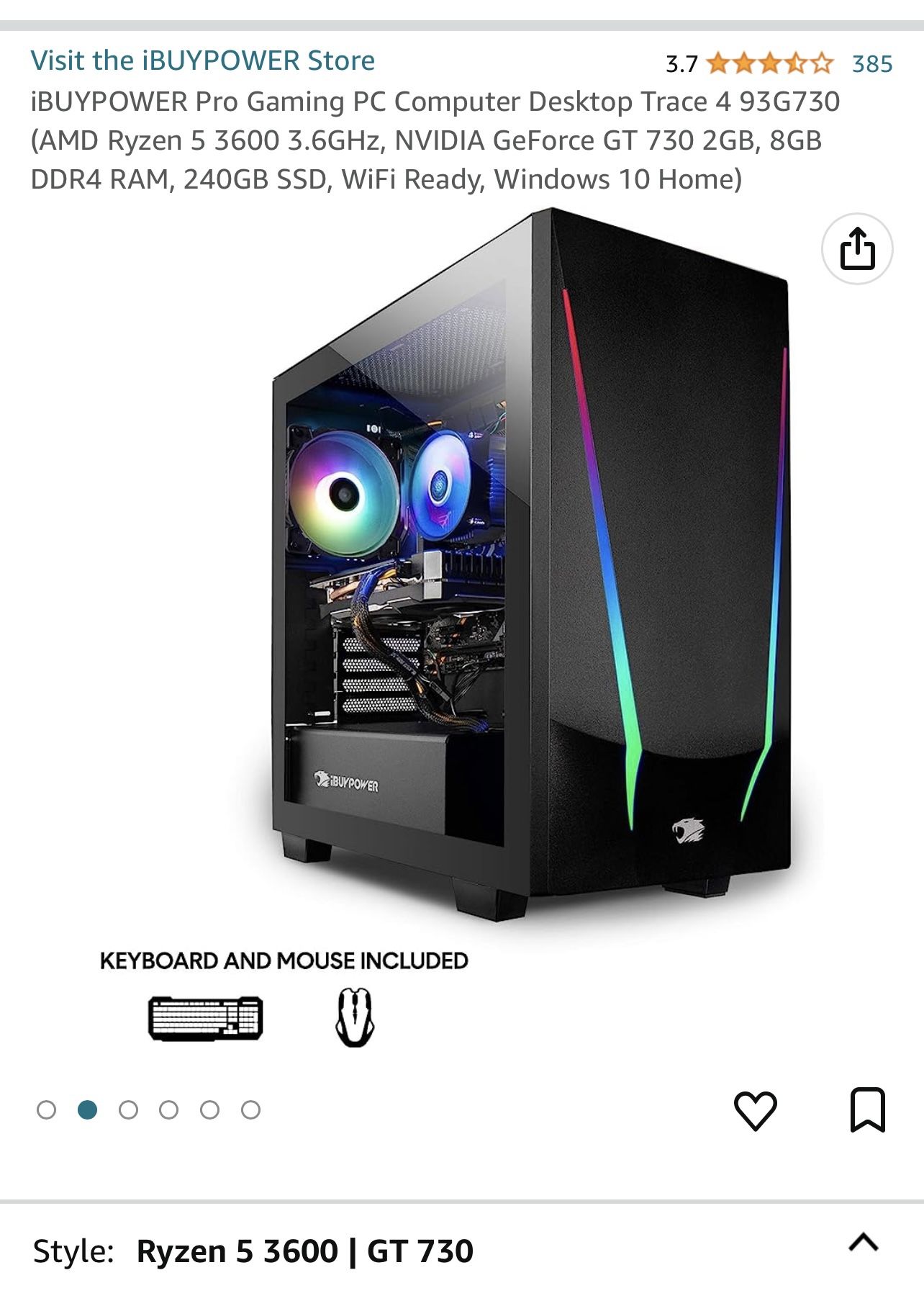 iBUYPOWER Pro Gaming PC Computer Desktop for Sale in Isafa, NV OfferUp