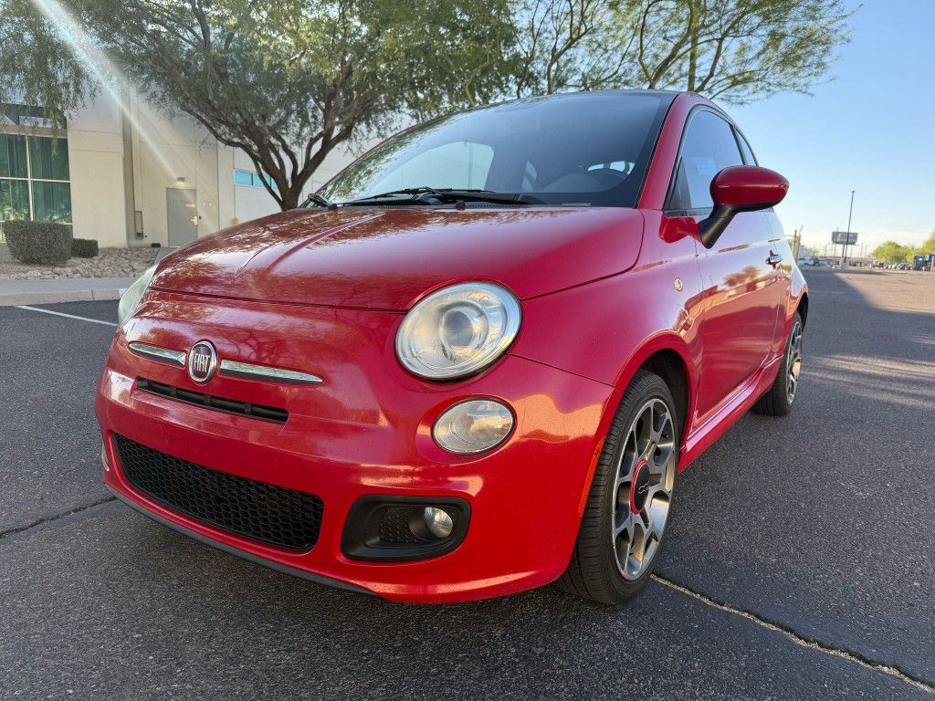 2012 FIAT.500.SPORT, TWO.OWNERS, CLEAN.AUTO-CHECK, GREAT ON GAS, RUNS GREAT, COLD AC ๐
