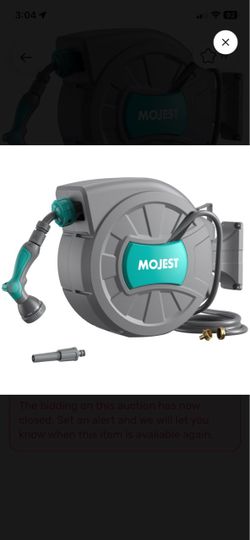 Retractable garden hose