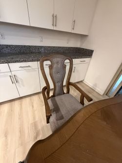 8-Chair Dining Table Set with Matching Buffet Cabinet