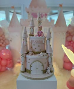 Castle fake cake for sale