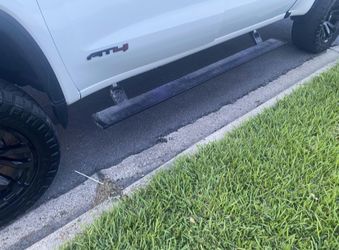 AMP Research Power step Running Board Electric With LED Lights