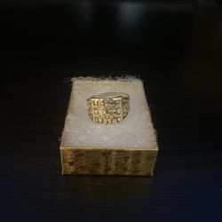 10k Gold Nugget Ring