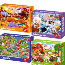 Puzzles For Kids Ages 4-8 Years Old 