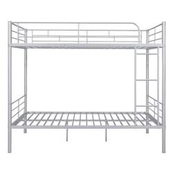 Metal Bunk Bed Full Over Full Frame