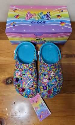 Brand Lisa Frank Crocs Size C6/ Women 8