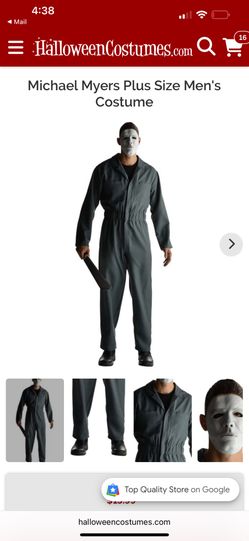 Halloween Costume Michale Myers Suit and Mask