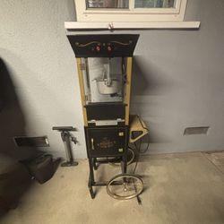 Vintage Popcorn Machine 