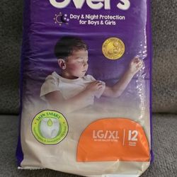 Sleep Overs Size LG/XL