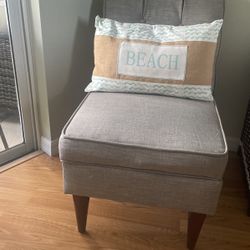 Grey  Chair