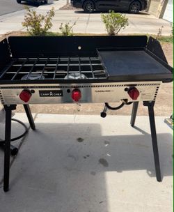 New 3 burners and Foldable