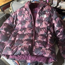 Girls Reversible Northface 