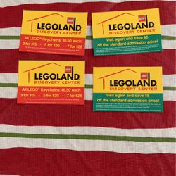 4 Tickets To Legoland