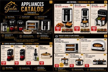 Gala Merchandise Appliances Catalog