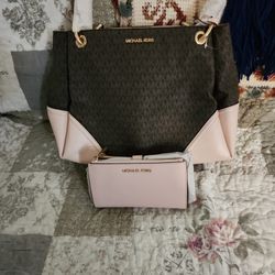 Michael Kors Bag And Wallet