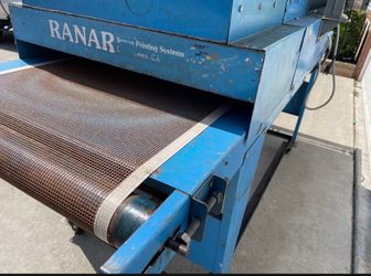 Screen Printing Conveyor Dryer Ranar