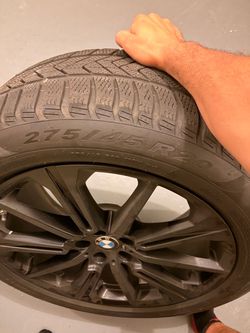 275/45R20 BMW X6 m winter tire set Pirelli tires