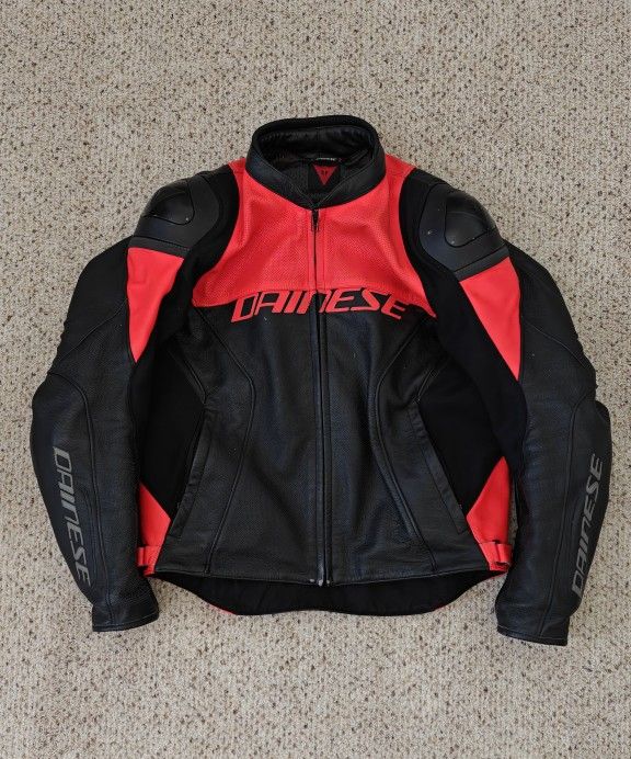 Dainese Racing 4 Leather Jacket Perforated
