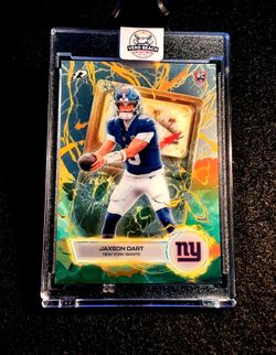 Jaxson Dart 2025 Resurgence Voltiac SP Rookie NFL NY GIANTS