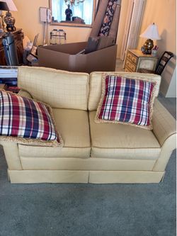 Vintage Sofa Sleeper & Love Seat