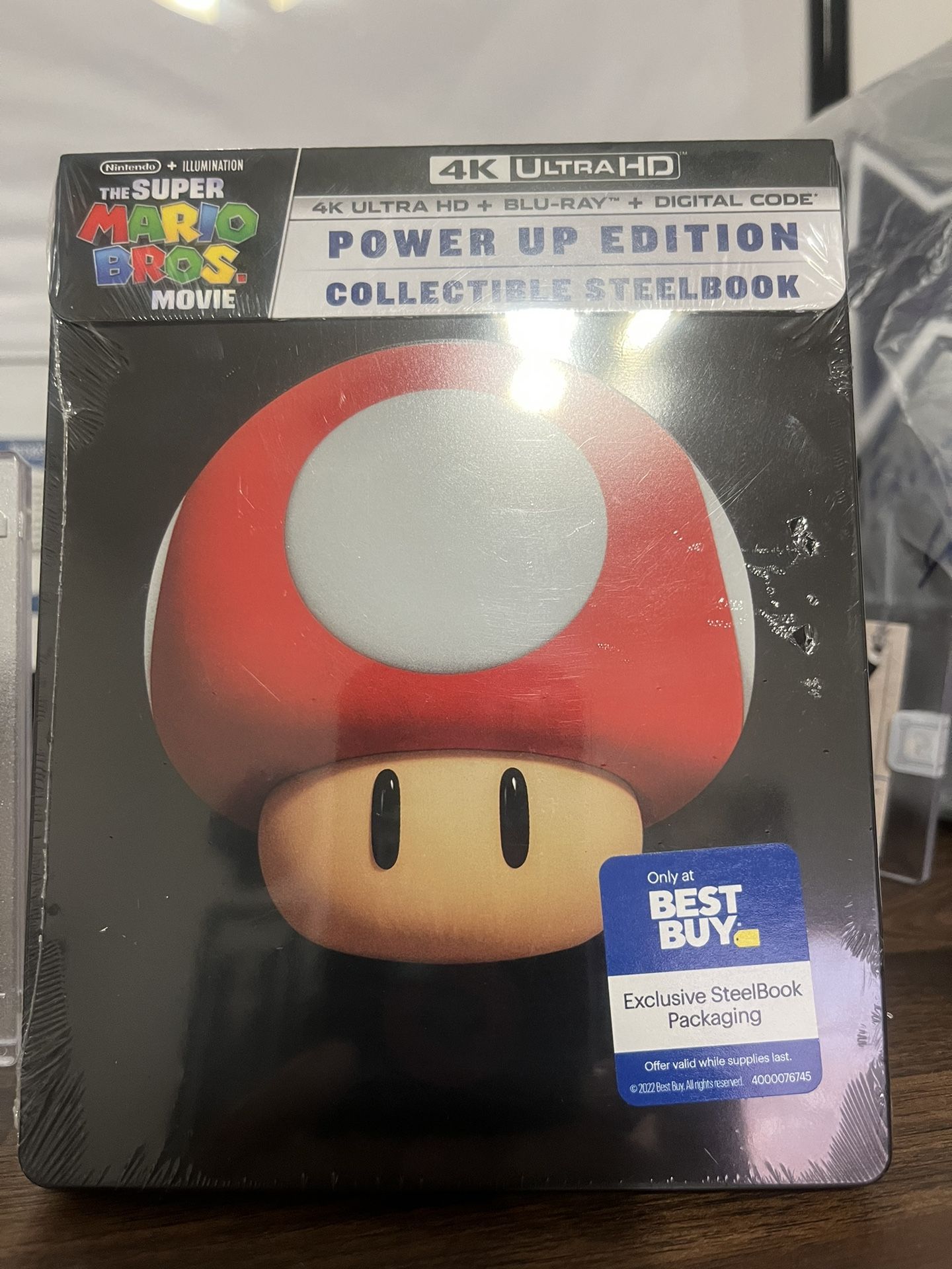 The Super Mario Bros Movie Steelbook 4K