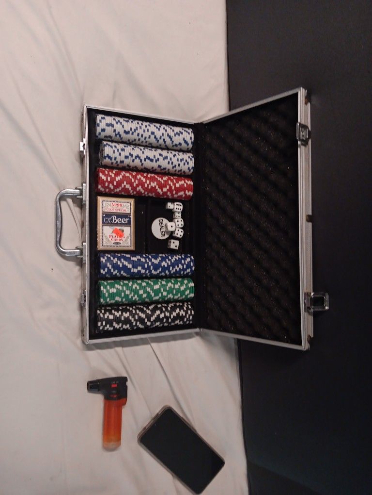 Poker Set In Case