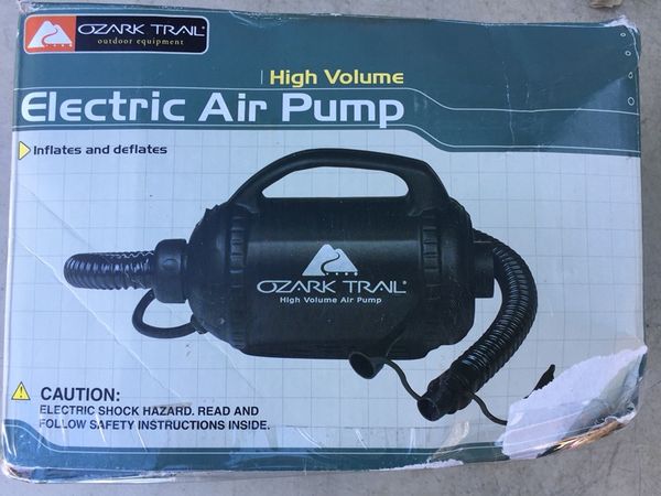 Ozark trail electric air pump air mattress camp camping ...