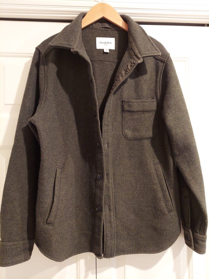 Men's Dark Olive Jacket Size M