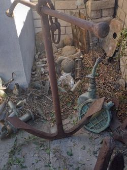 Antique Folding Stock Anchor