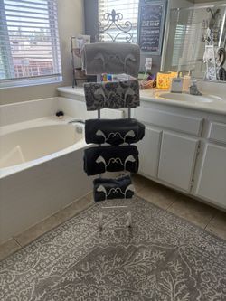 Five Tier Towel Rack