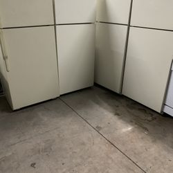 Top And Bottom Fridges. 