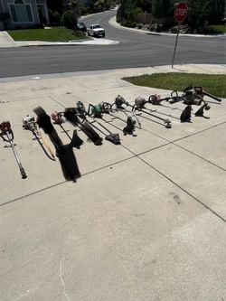 Weed Whackers and leaf blowers not running