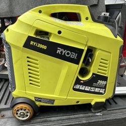 Ryobi Inverter Generator. RYi2000. 