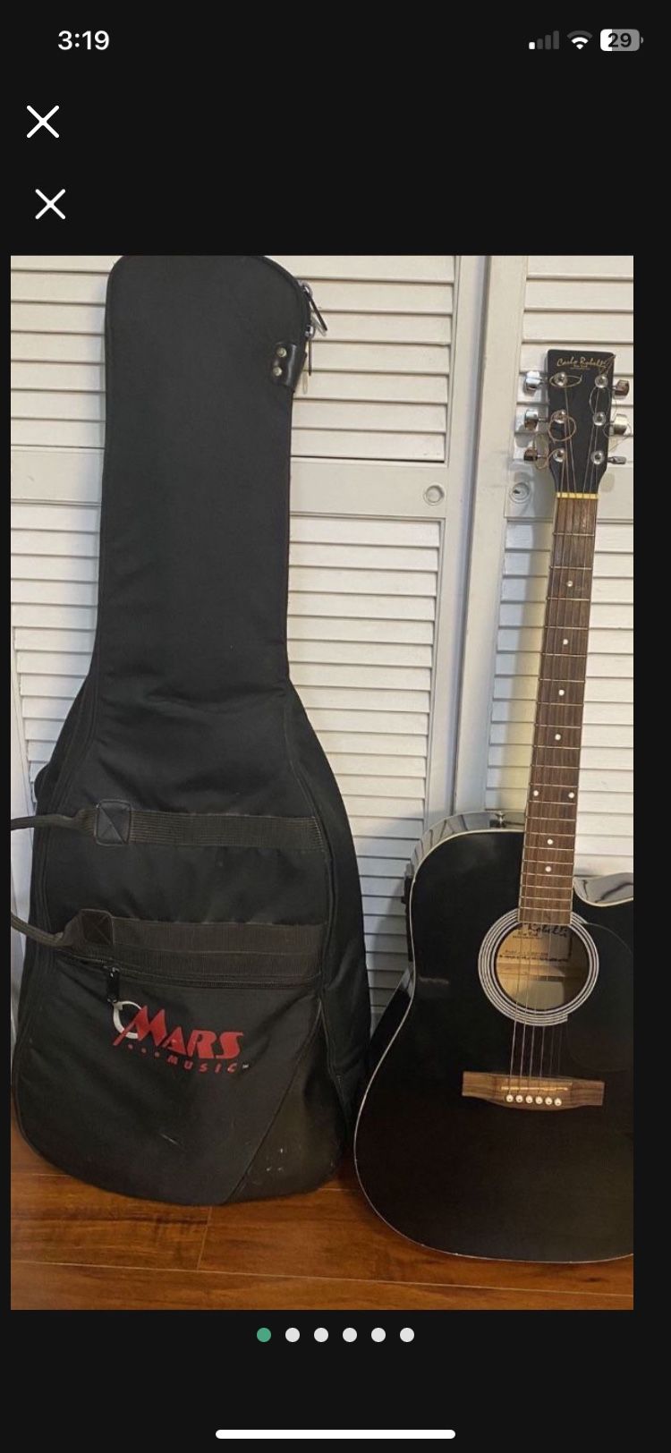 Carlo Robelli Arcustic electric Guitar