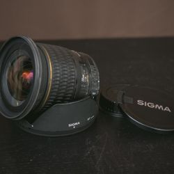 Sigma Super W/A 20mm f/1.8 EX Aspherical Canon