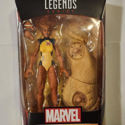 MARVEL LEGENDS SERIES.  WOLFSBANE 6"ACTION FIGURE.  #2 BLACKHEART BUILD A FIGURE. 